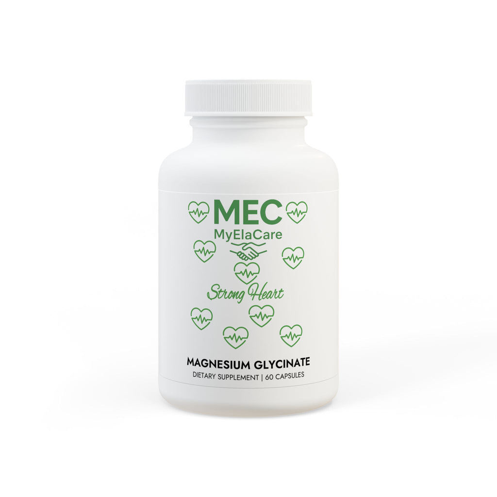Strong Heart Magnesium Glycinate Supplement (60 Capsules)