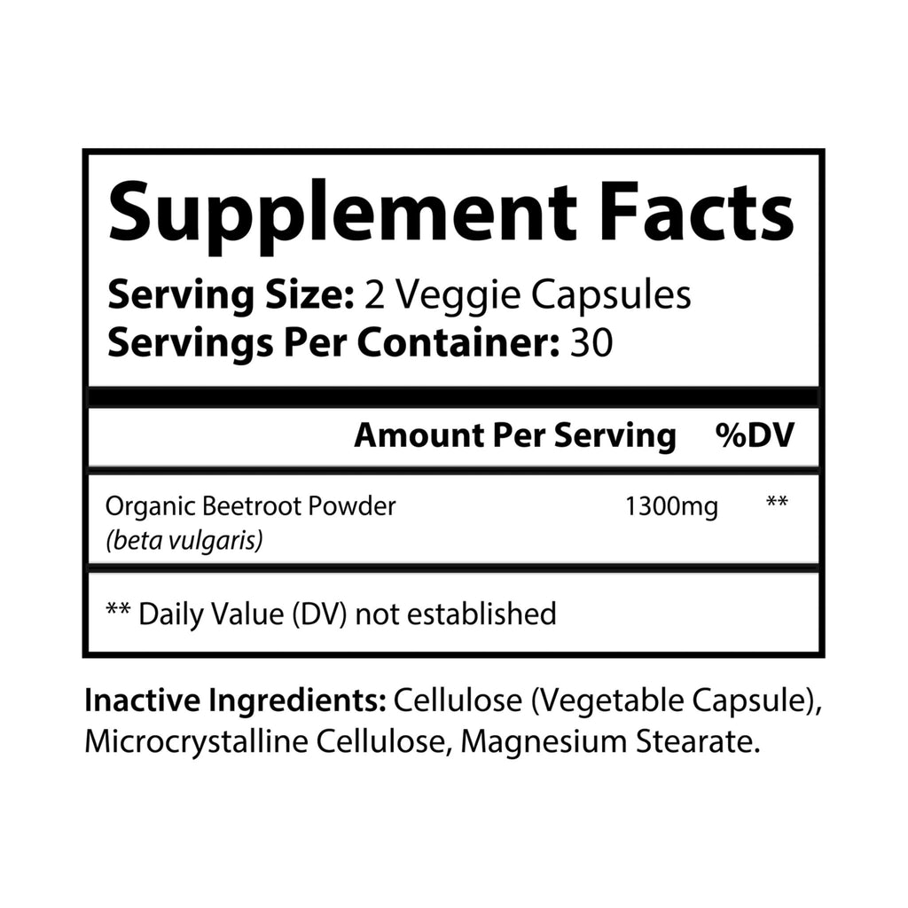 My Ela Care Smooth Flow Beetroot Supplement (60 Capsules)