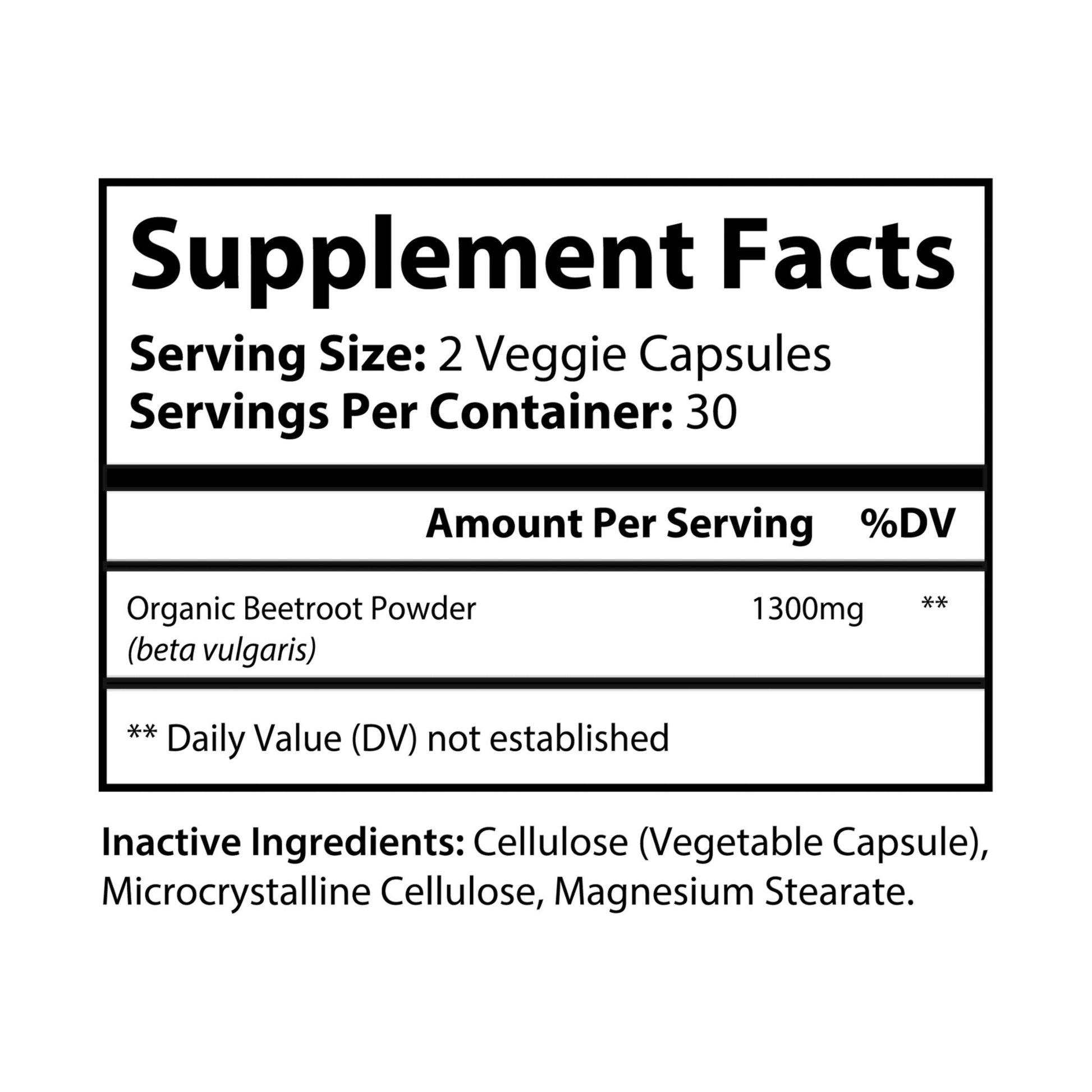 My Ela Care Smooth Flow Beetroot Supplement (60 Capsules)