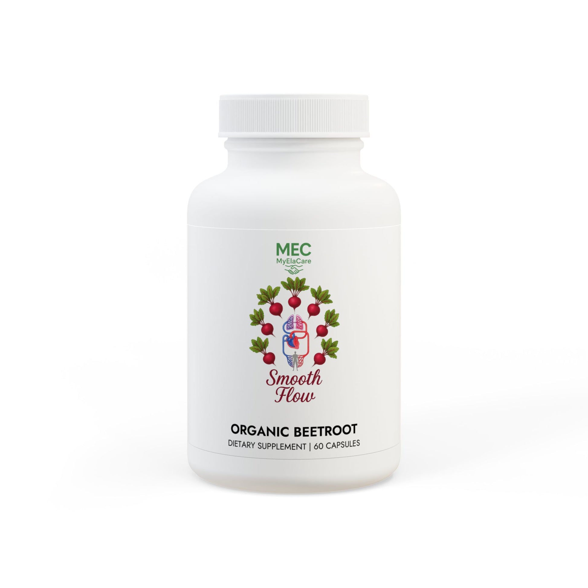 My Ela Care Smooth Flow Beetroot Supplement (60 Capsules)